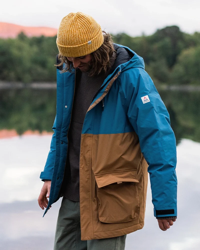 Baltic Isolierte Parka - Toffee/Blue Steel