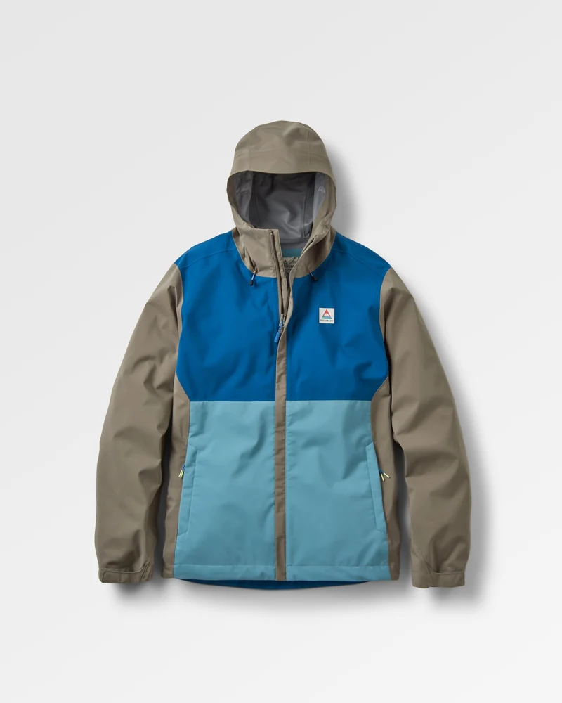 Downpour Wasserdichte Jacke - Tidal Blue/Arctic/Dusty Olive