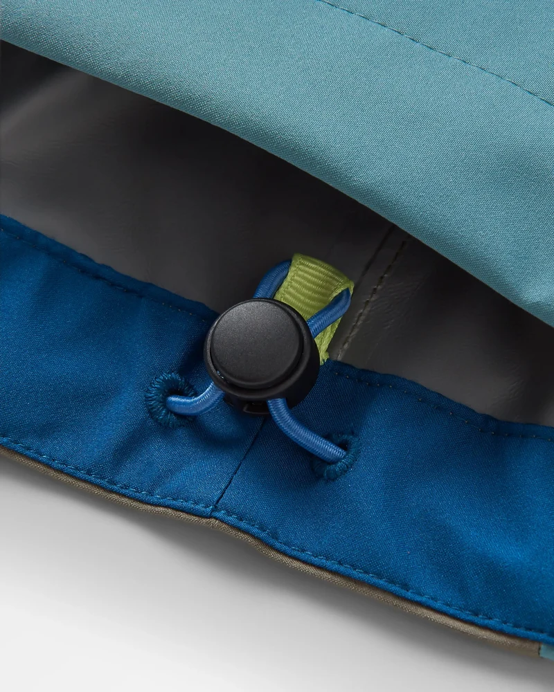 Downpour Wasserdichte Jacke - Tidal Blue/Arctic/Dusty Olive
