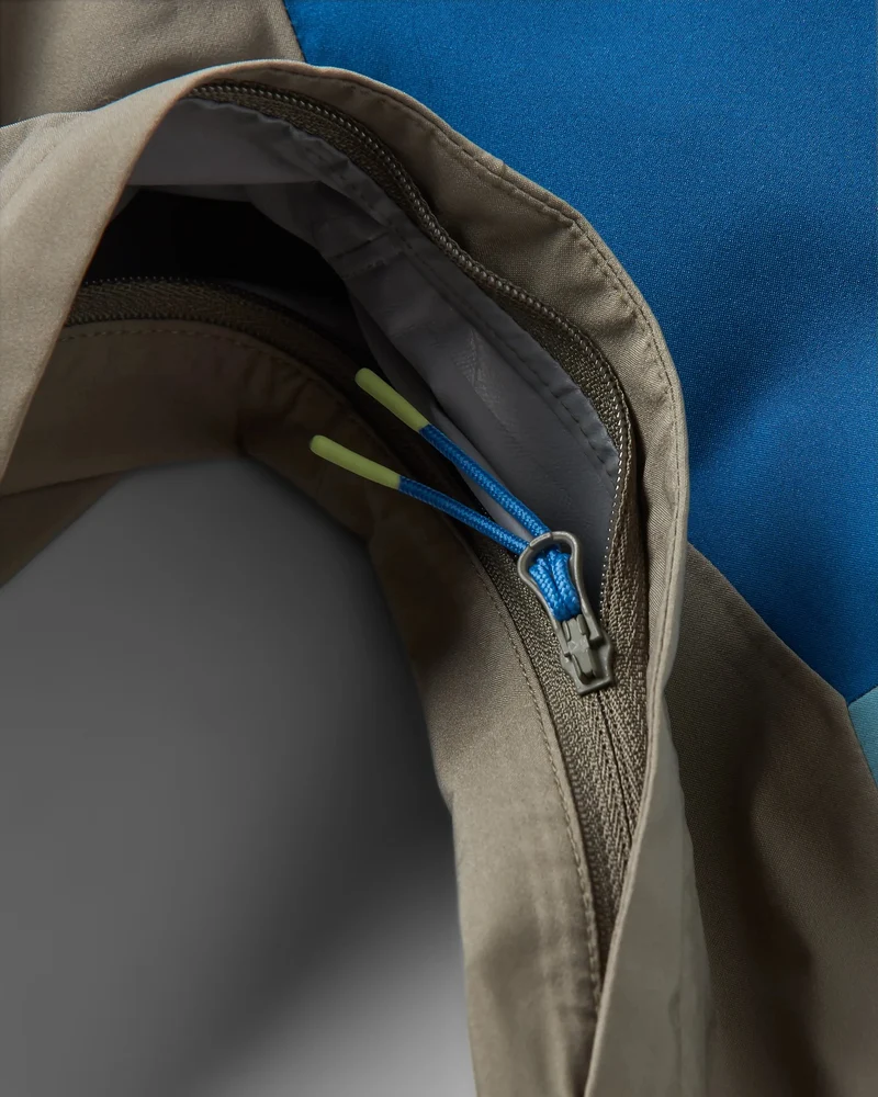 Downpour Wasserdichte Jacke - Tidal Blue/Arctic/Dusty Olive