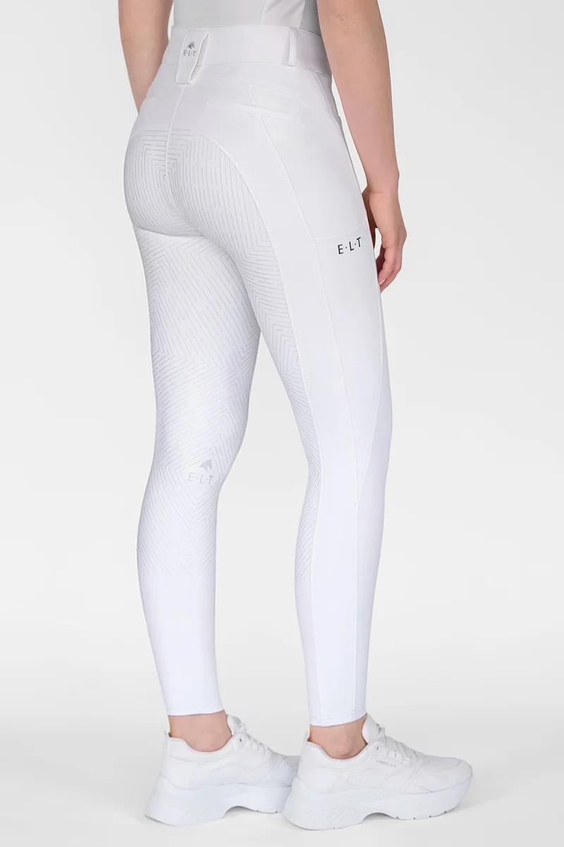 Comfort Ride Kinderreithose mit Silikonvollbesatz White 152