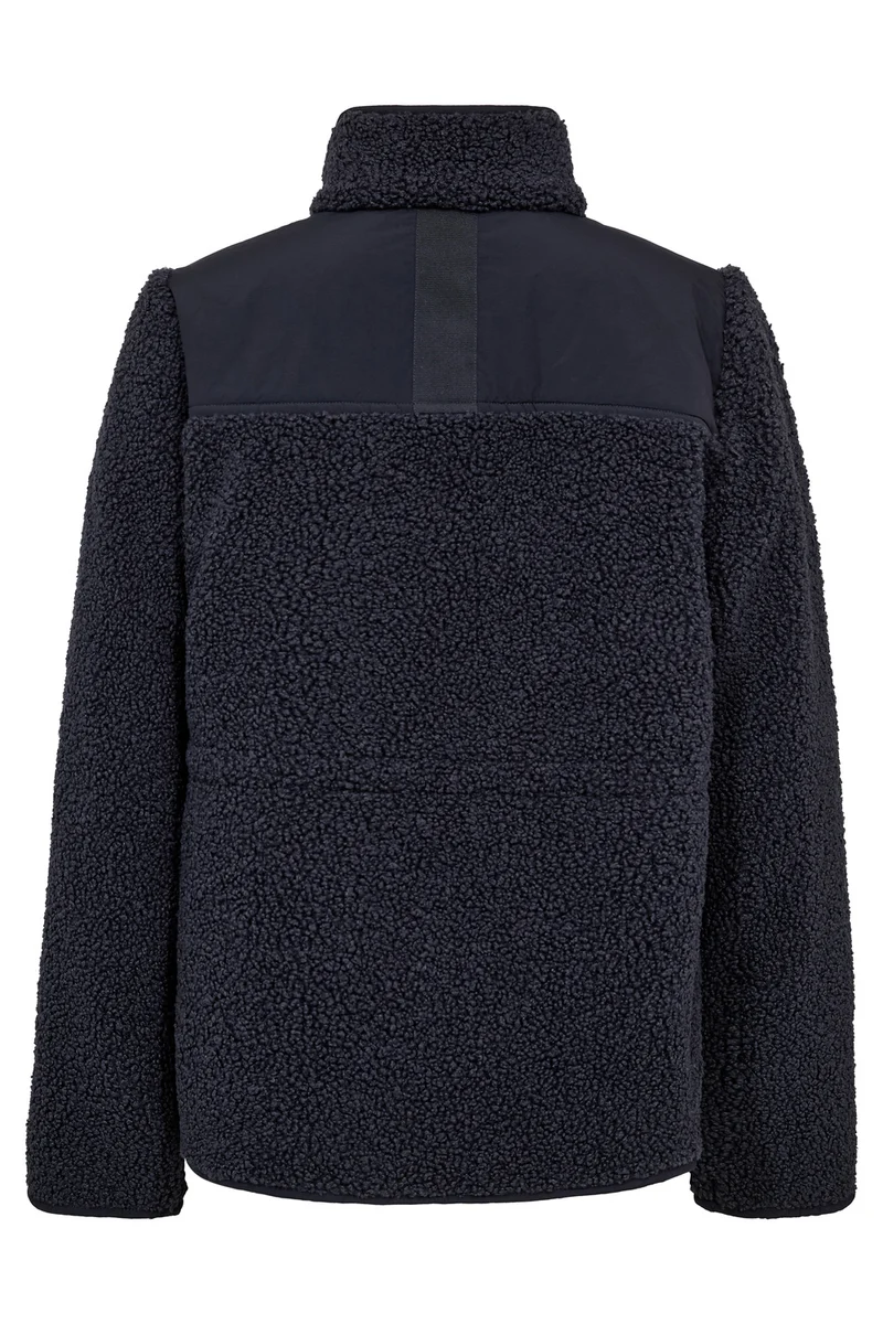 Elisa Eli Teddy Jacket | Salute Navy