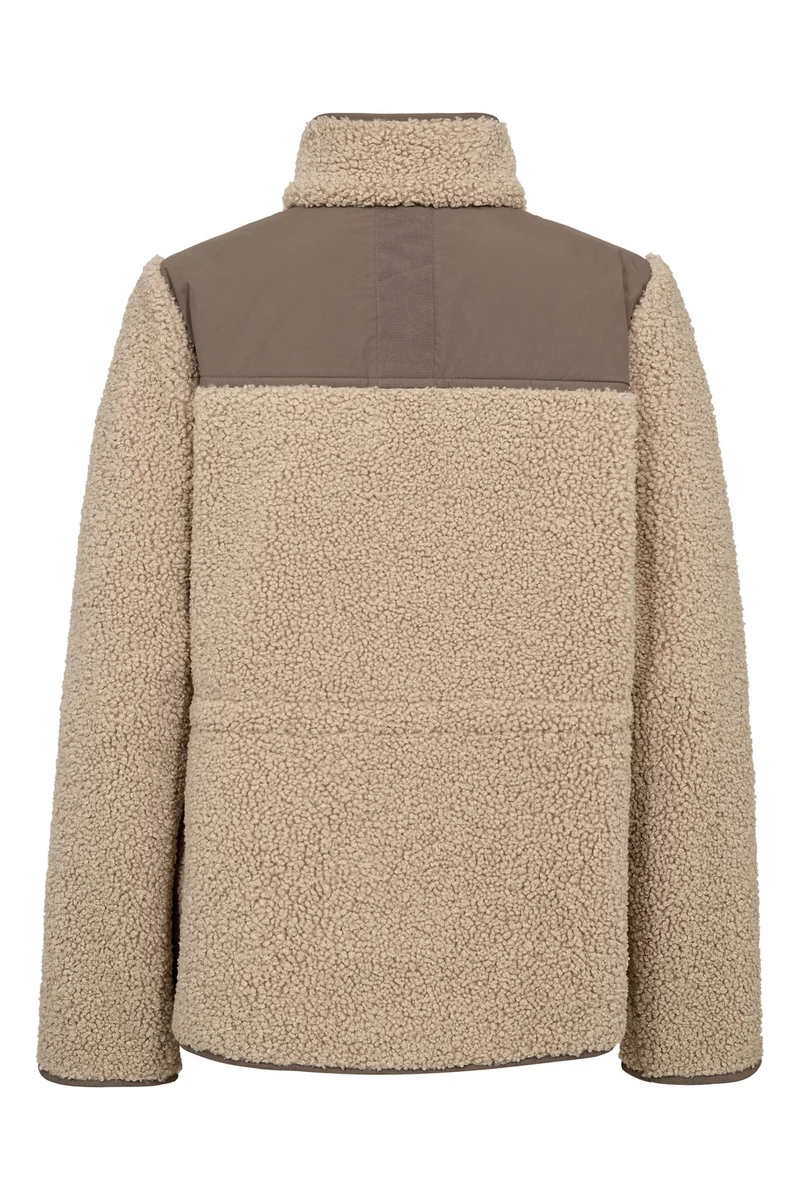 Elisa Eli Teddy Jacket | Feather Gray