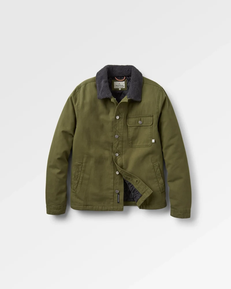 Falcon Bio Leinenjacke - Khaki