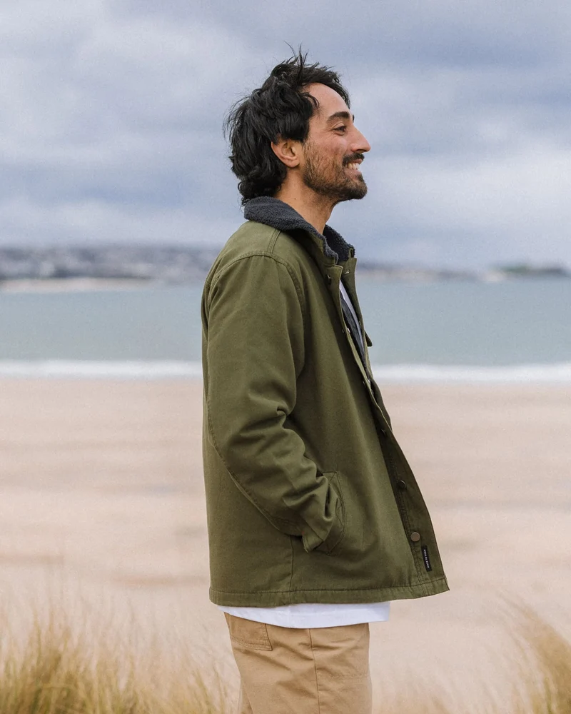Falcon Bio Leinenjacke - Khaki