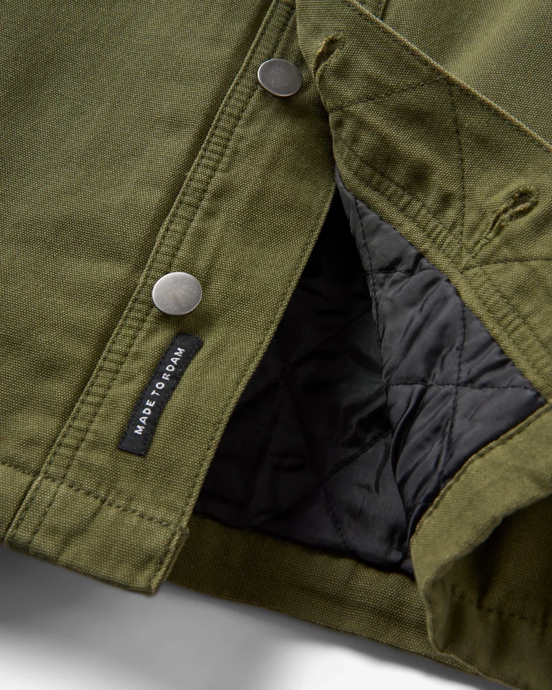 Falcon Bio Leinenjacke - Khaki