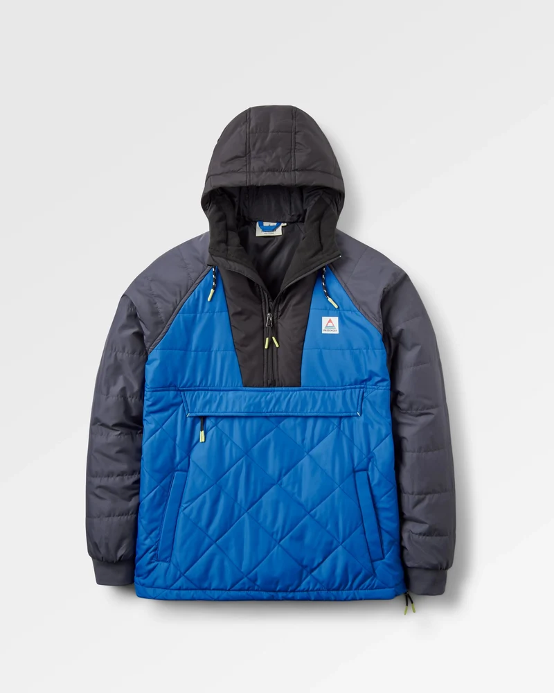 Oceanic Isolierte Anorak - Azurblau/Anthrazit