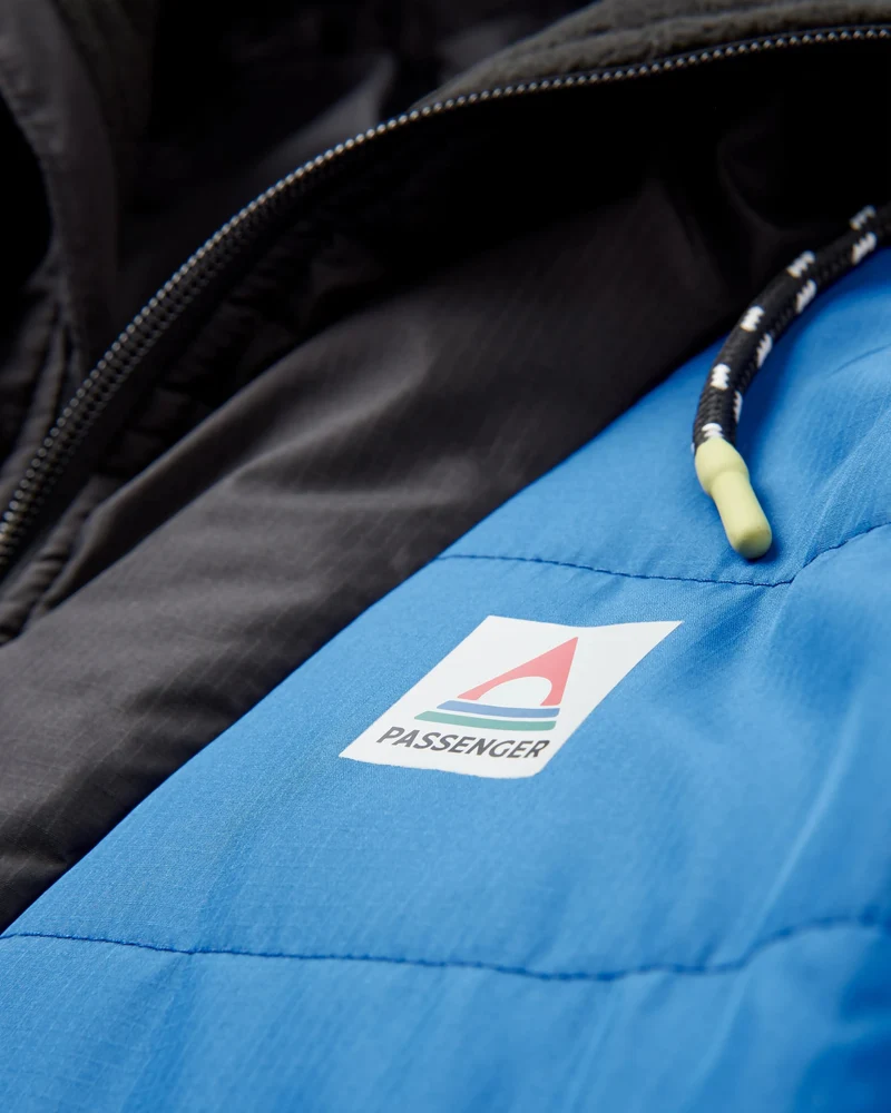 Oceanic Isolierte Anorak - Azurblau/Anthrazit