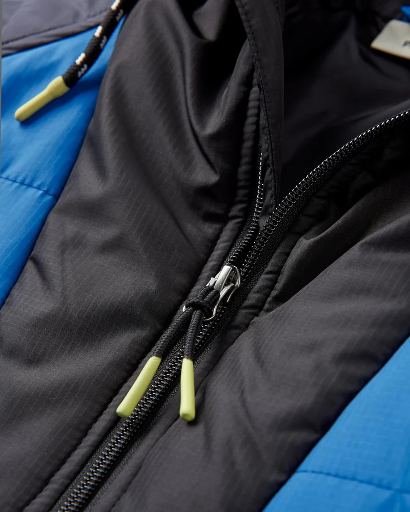 Oceanic Isolierte Anorak - Azurblau/Anthrazit
