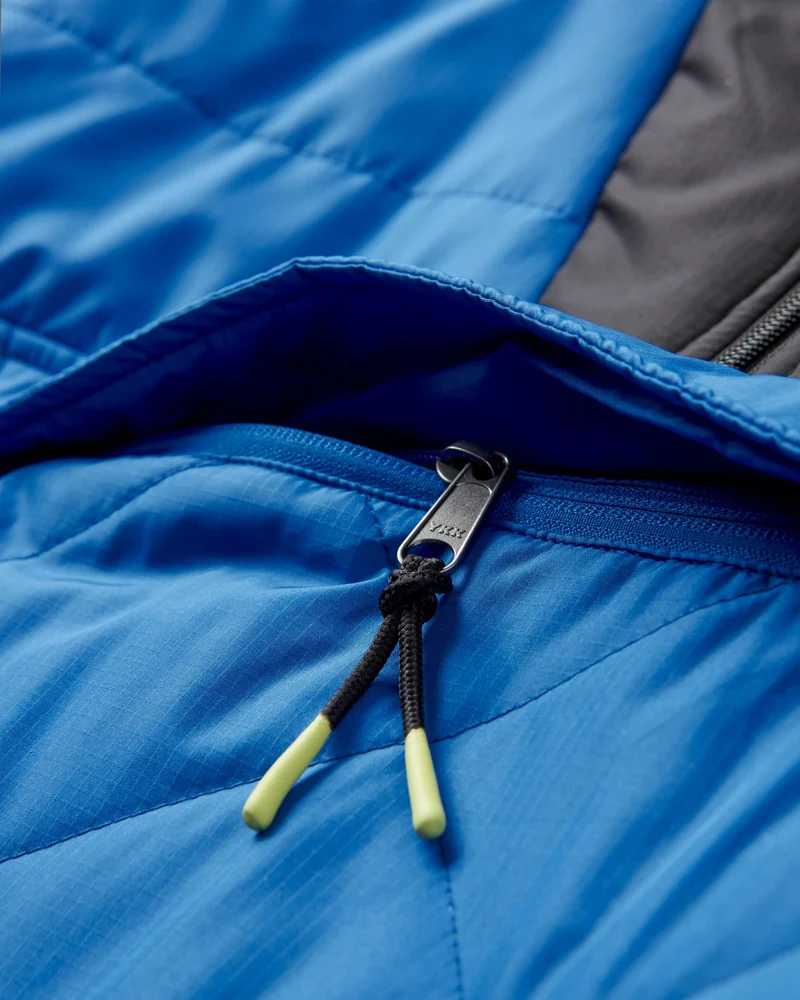 Oceanic Isolierte Anorak - Azurblau/Anthrazit
