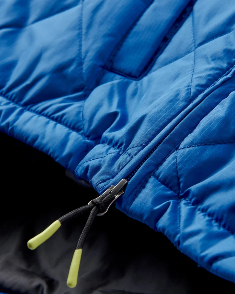 Oceanic Isolierte Anorak - Azurblau/Anthrazit