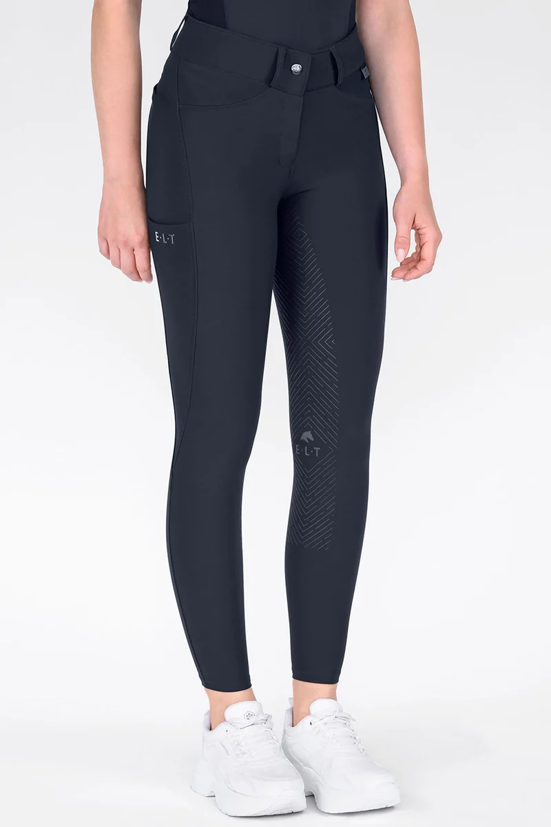 Comfort Ride Kinderreithose mit Silikonvollbesatz Deepblue 152