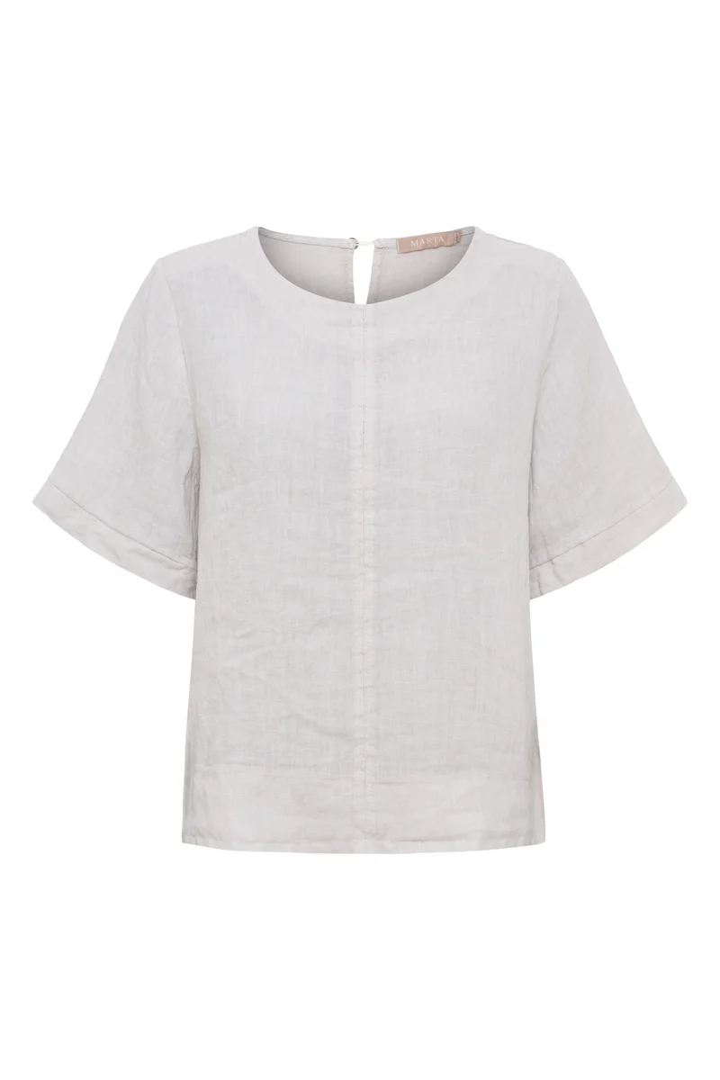 Ceyla Linen Top | Sabbia