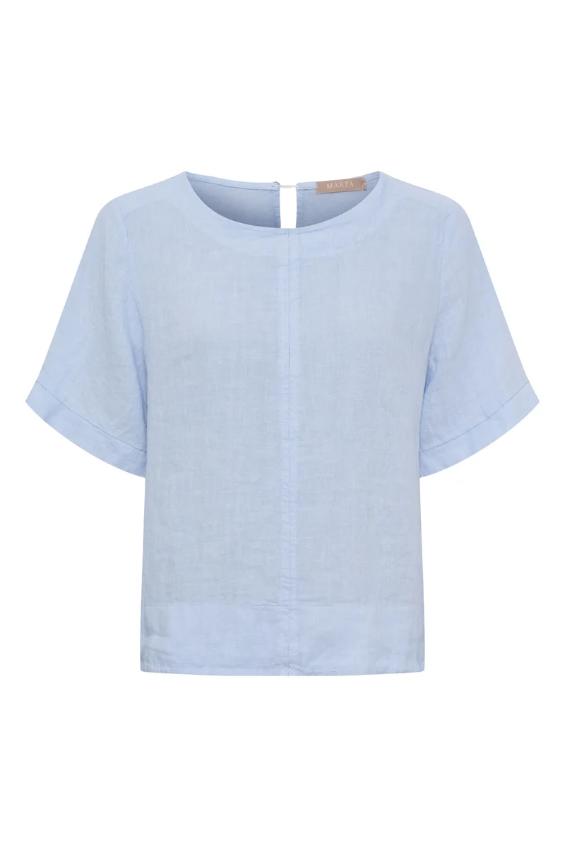 Ceyla Linen Top | Cielo
