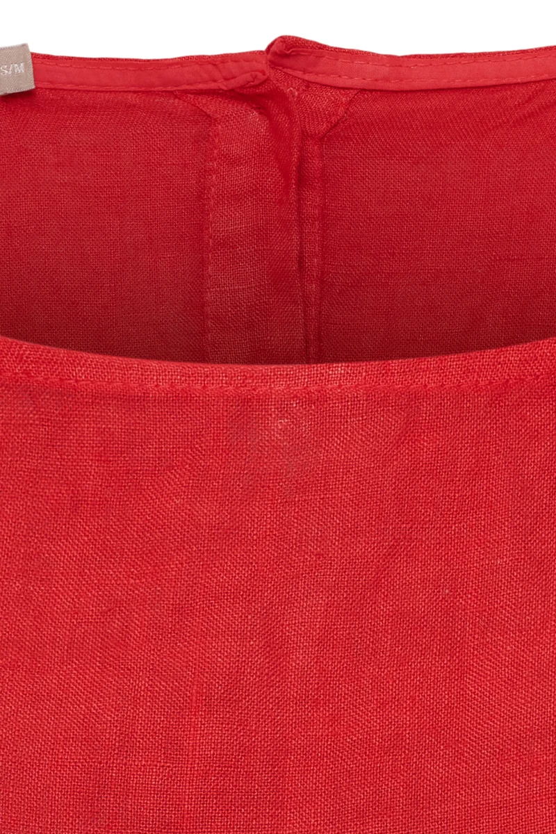 Alessia Linen Top | Inferno