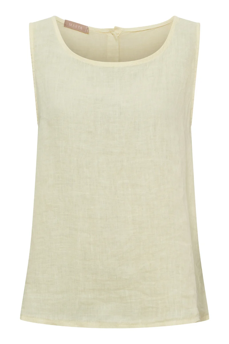 Alessia Linen Top | Flea