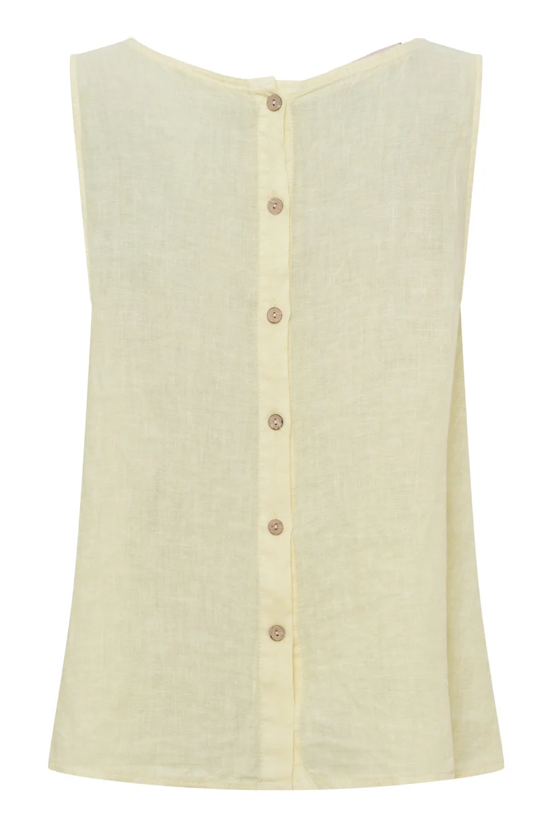 Alessia Linen Top | Flea