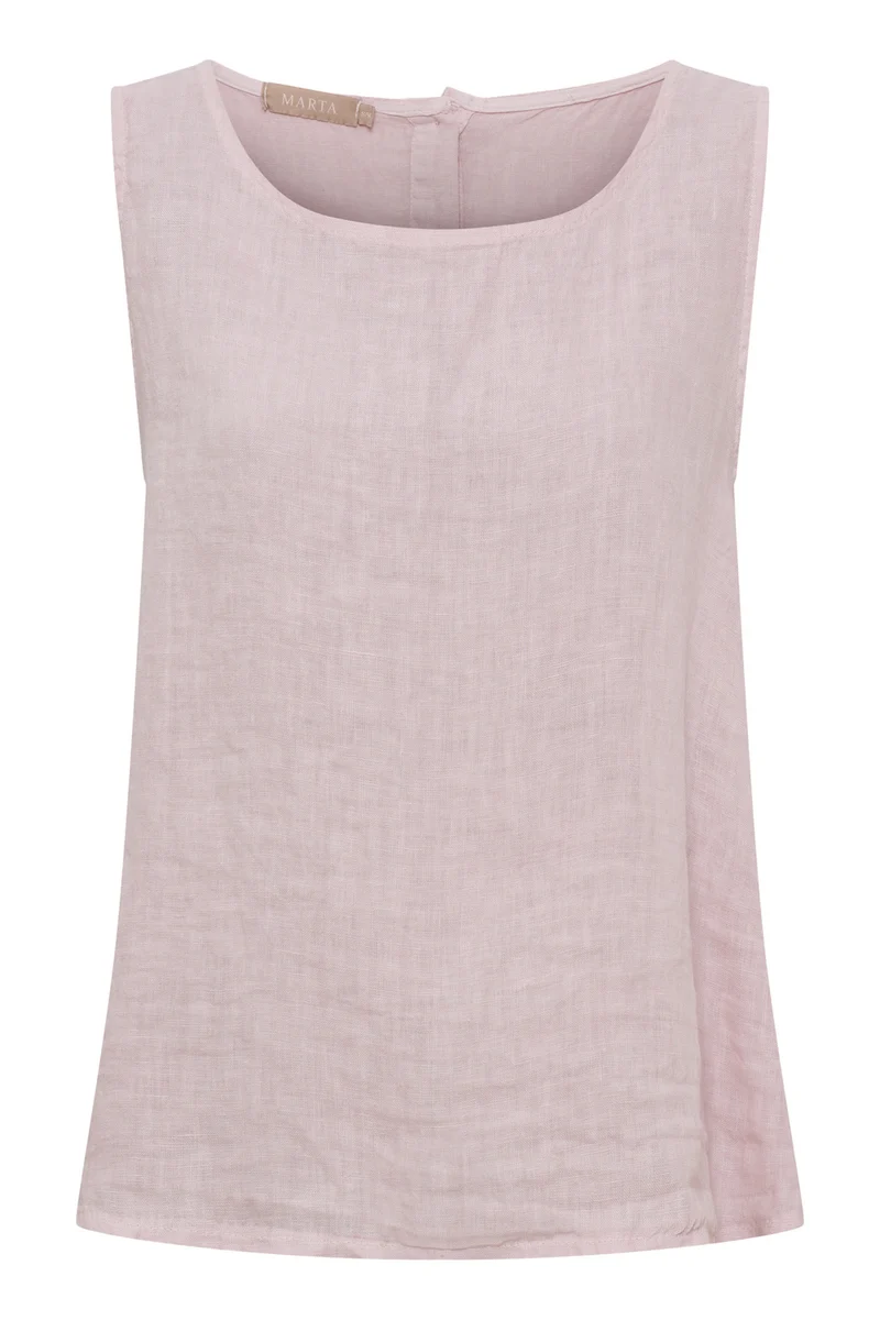 Alessia Linen Top | Cipria