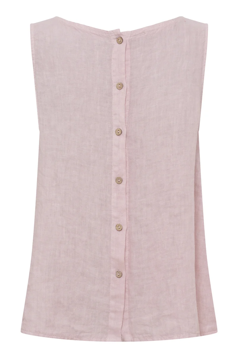 Alessia Linen Top | Cipria