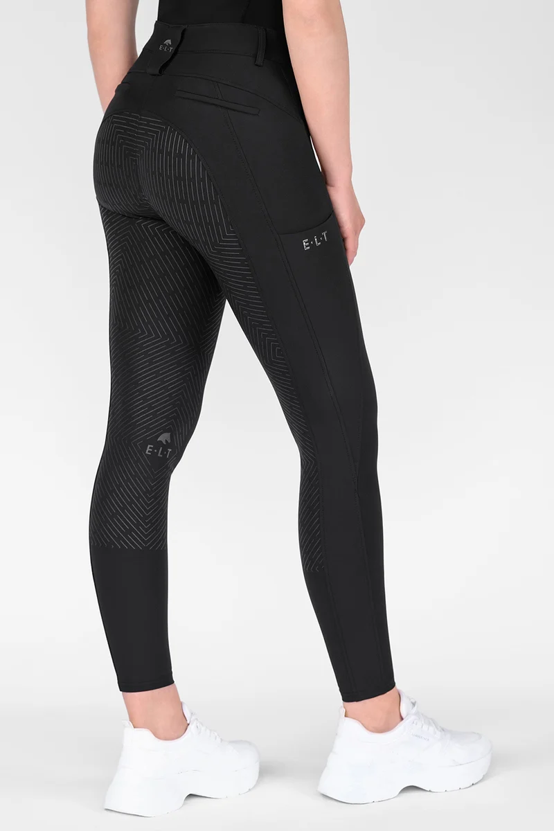 Comfort Ride Kinderreithose mit Silikonvollbesatz Black 176