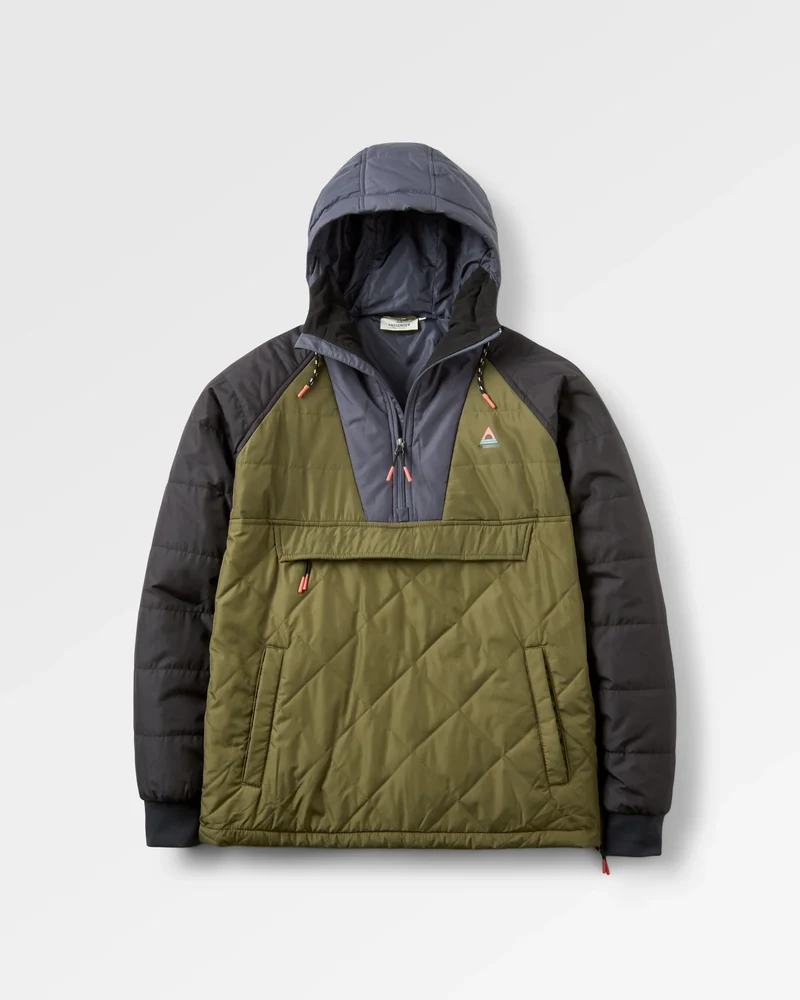 Oceanic Isolierte Anorak - Schwarz/Khaki