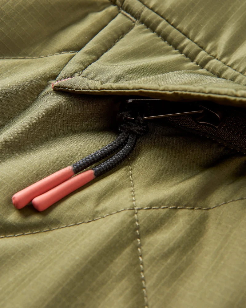 Oceanic Isolierte Anorak - Schwarz/Khaki
