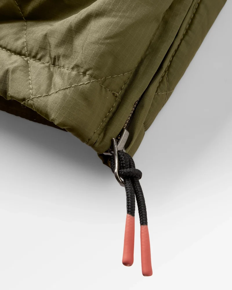 Oceanic Isolierte Anorak - Schwarz/Khaki