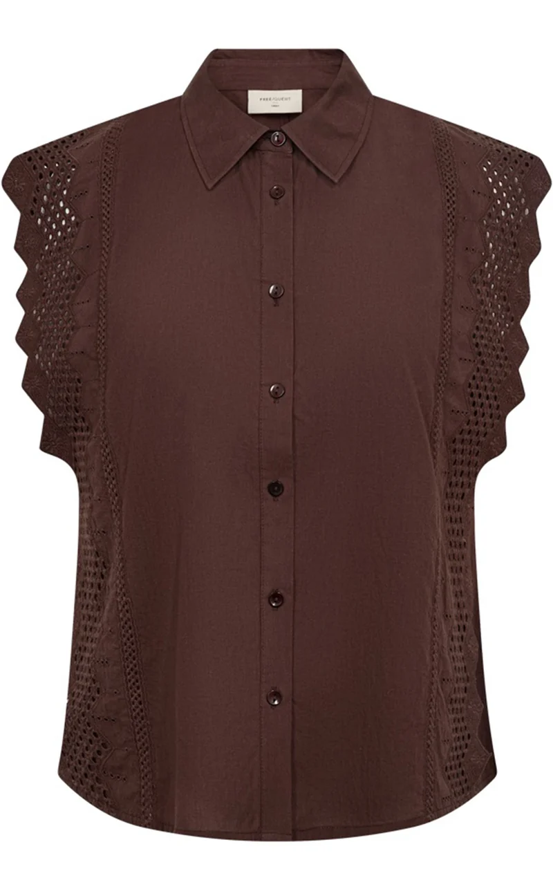 Bina Blouse 208208 | Coffee Bean