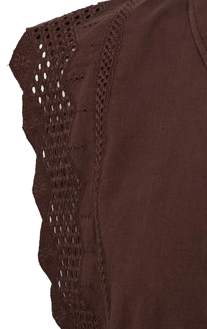 Bina Blouse 208208 | Coffee Bean