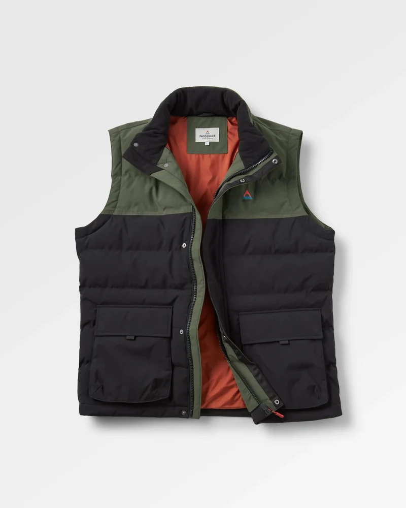 Baltic Insulated Weste - Schwarz/Khaki