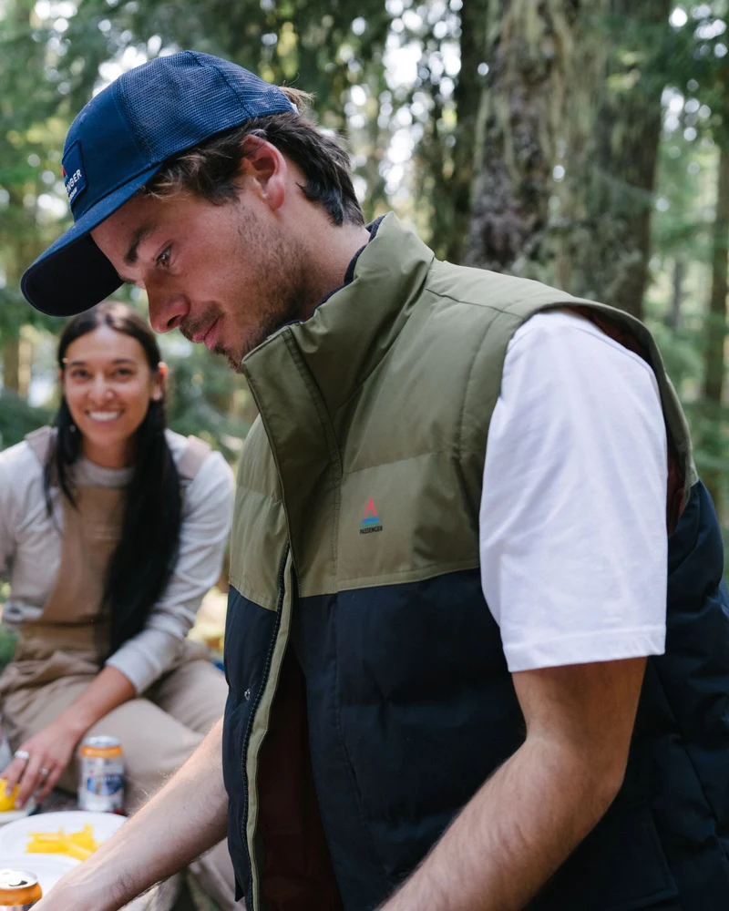 Baltic Insulated Weste - Schwarz/Khaki
