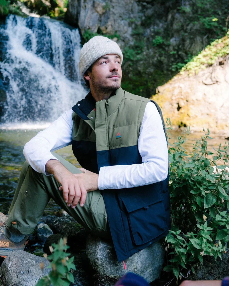 Baltic Insulated Weste - Schwarz/Khaki