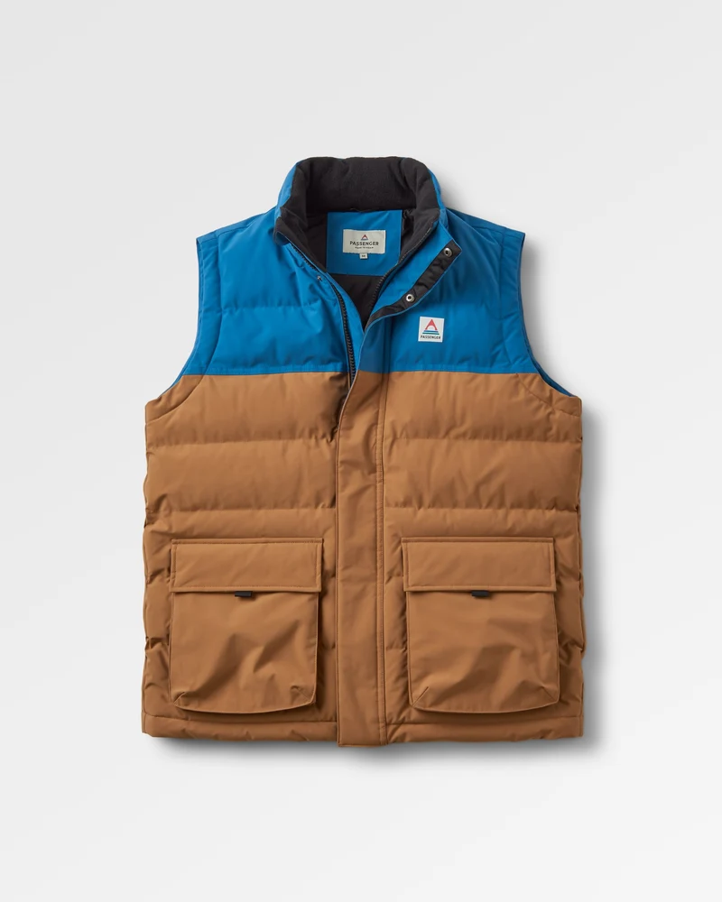 Baltic Insulated Weste - Toffee/Blue Steel