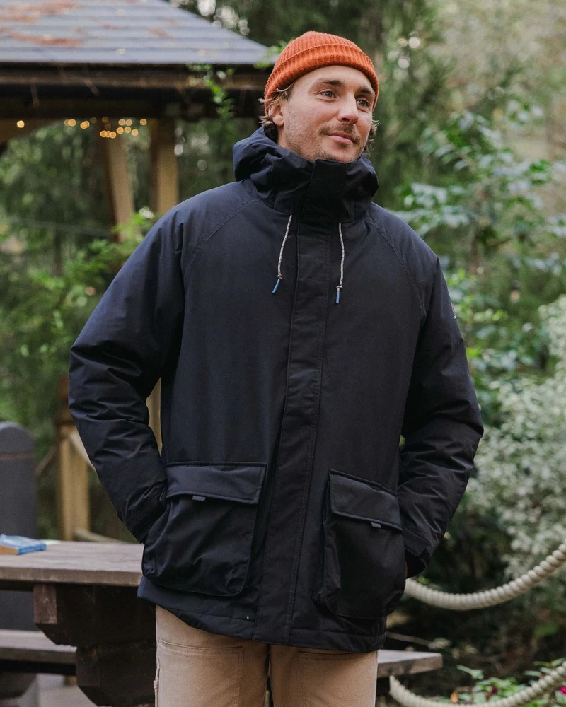 Isolierte Baltic Parka - Schwarz