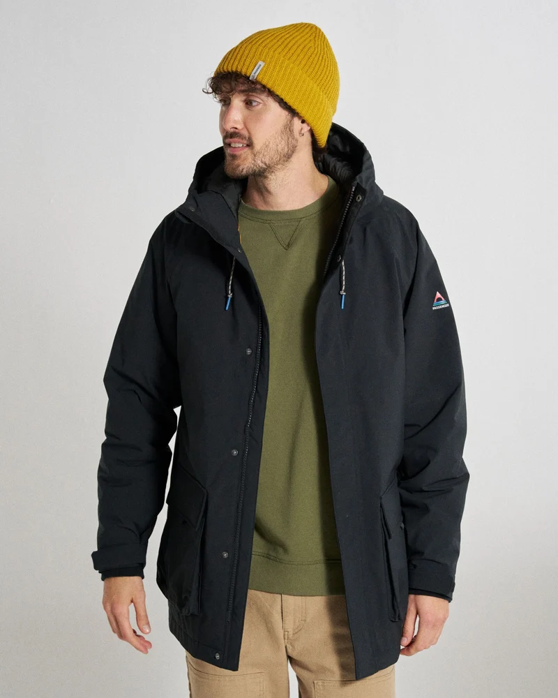 Isolierte Baltic Parka - Schwarz