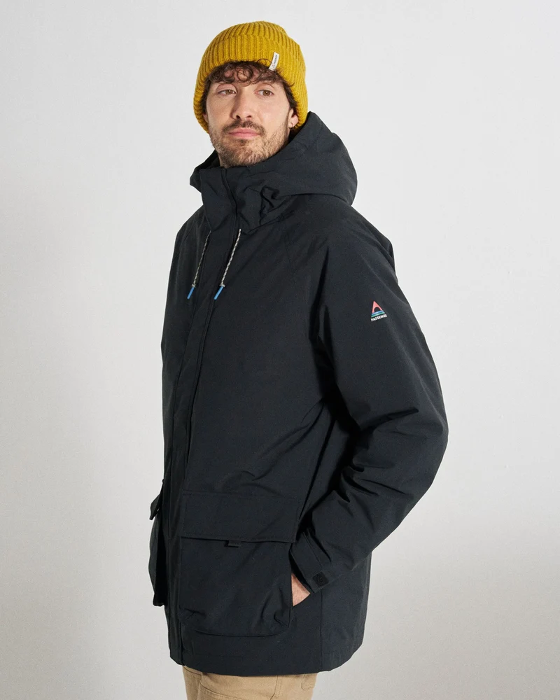 Isolierte Baltic Parka - Schwarz