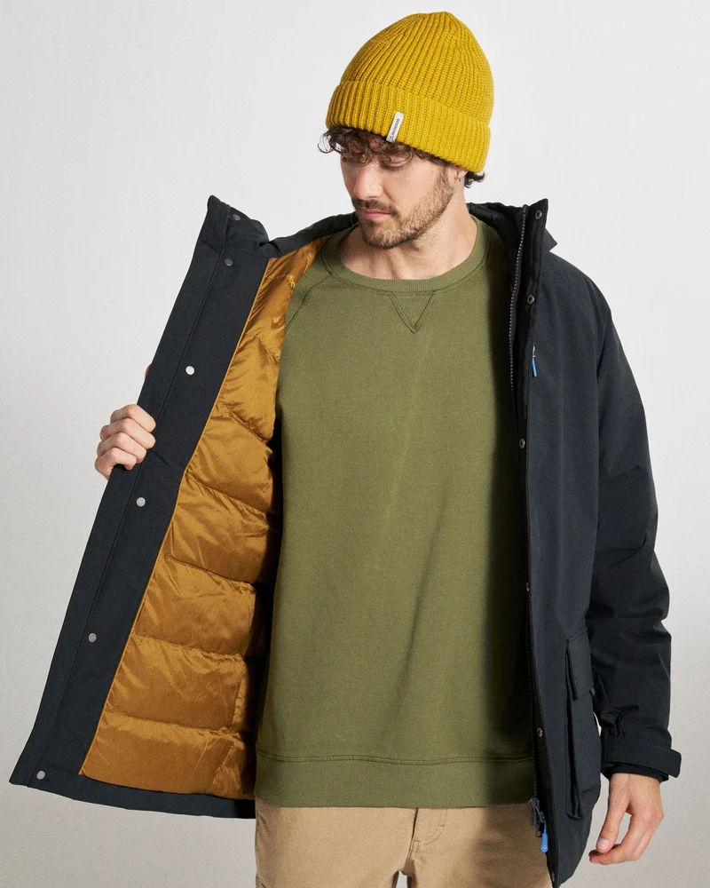 Isolierte Baltic Parka - Schwarz