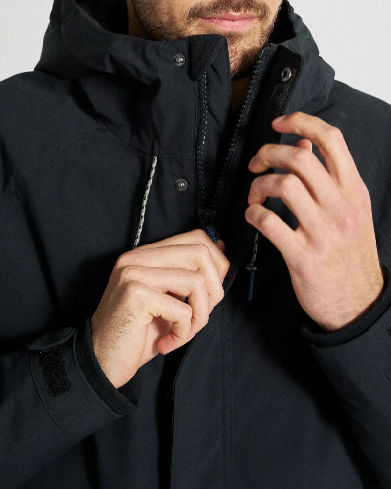 Isolierte Baltic Parka - Schwarz