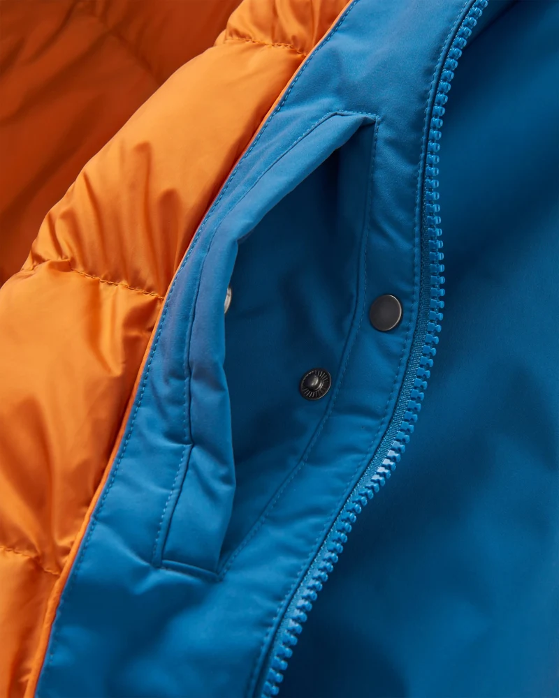 Alaska Isolierte Parka - Stahlblau