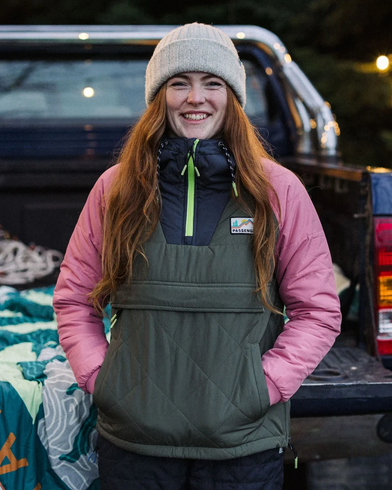 Ozean Isolierter Anorak - Staubiges Olive