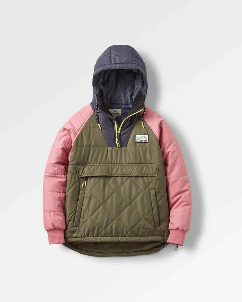 Ozean Isolierter Anorak - Staubiges Olive