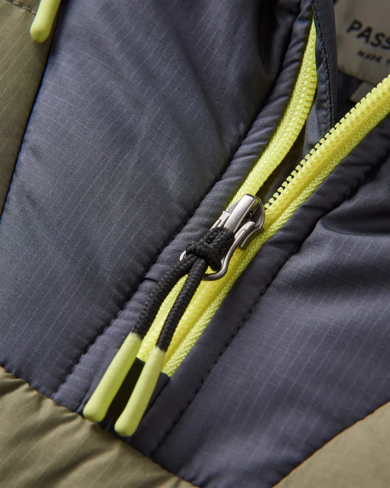 Ozean Isolierter Anorak - Staubiges Olive