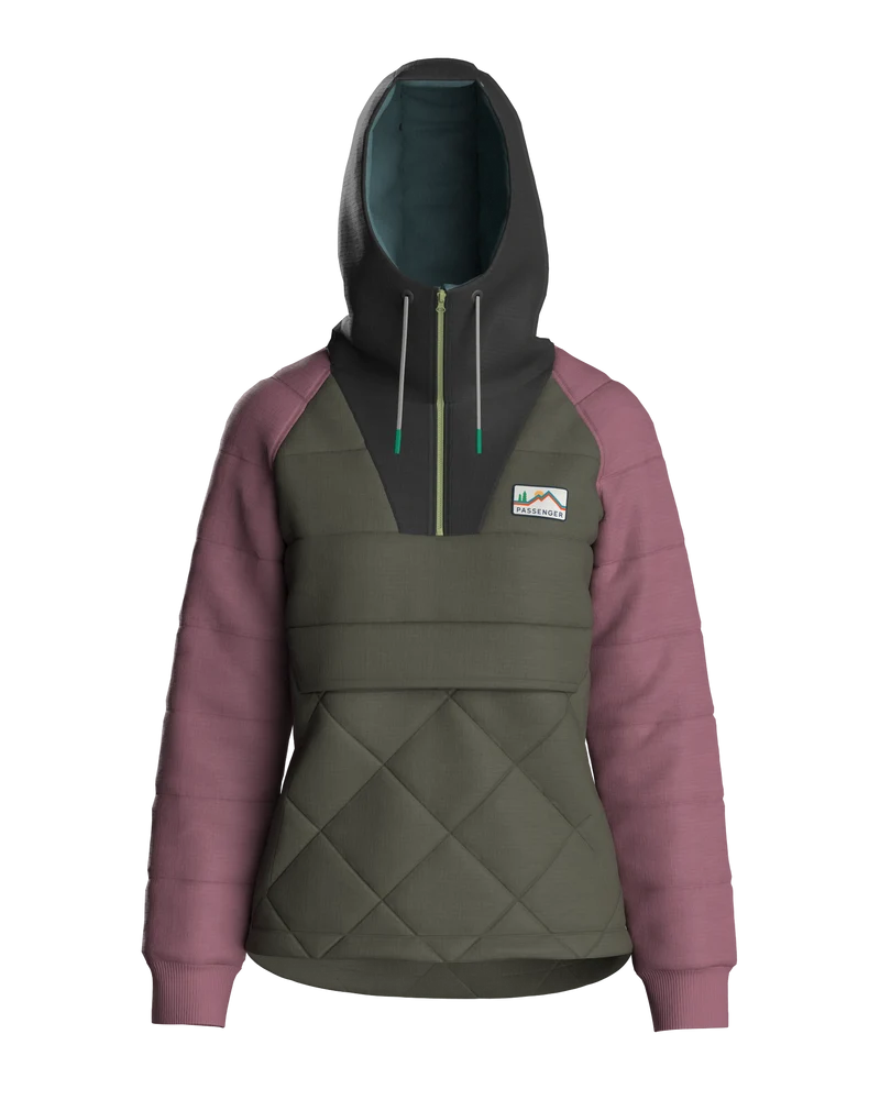Ozean Isolierter Anorak - Staubiges Olive