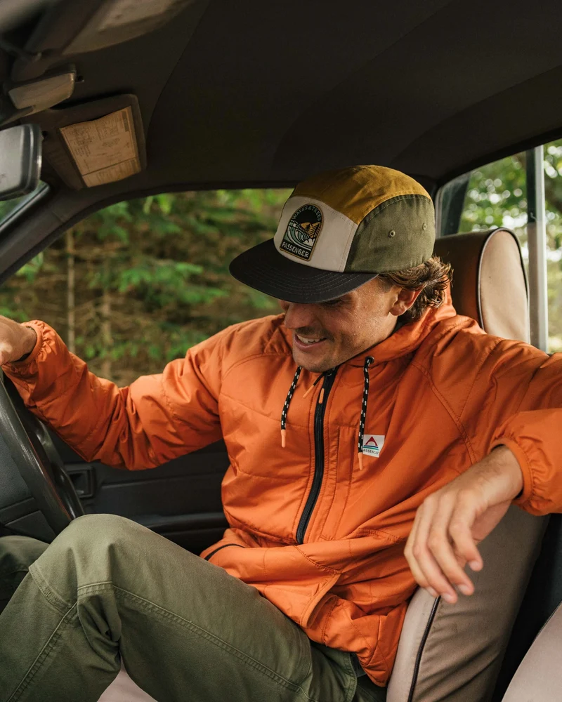 Dylan Isolierte Full-Zip-Jacke - Verbranntes Orange