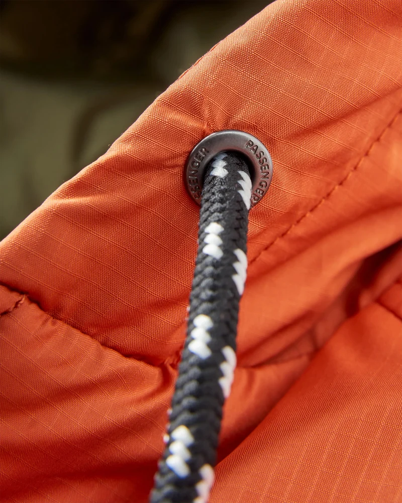 Dylan Isolierte Full-Zip-Jacke - Verbranntes Orange