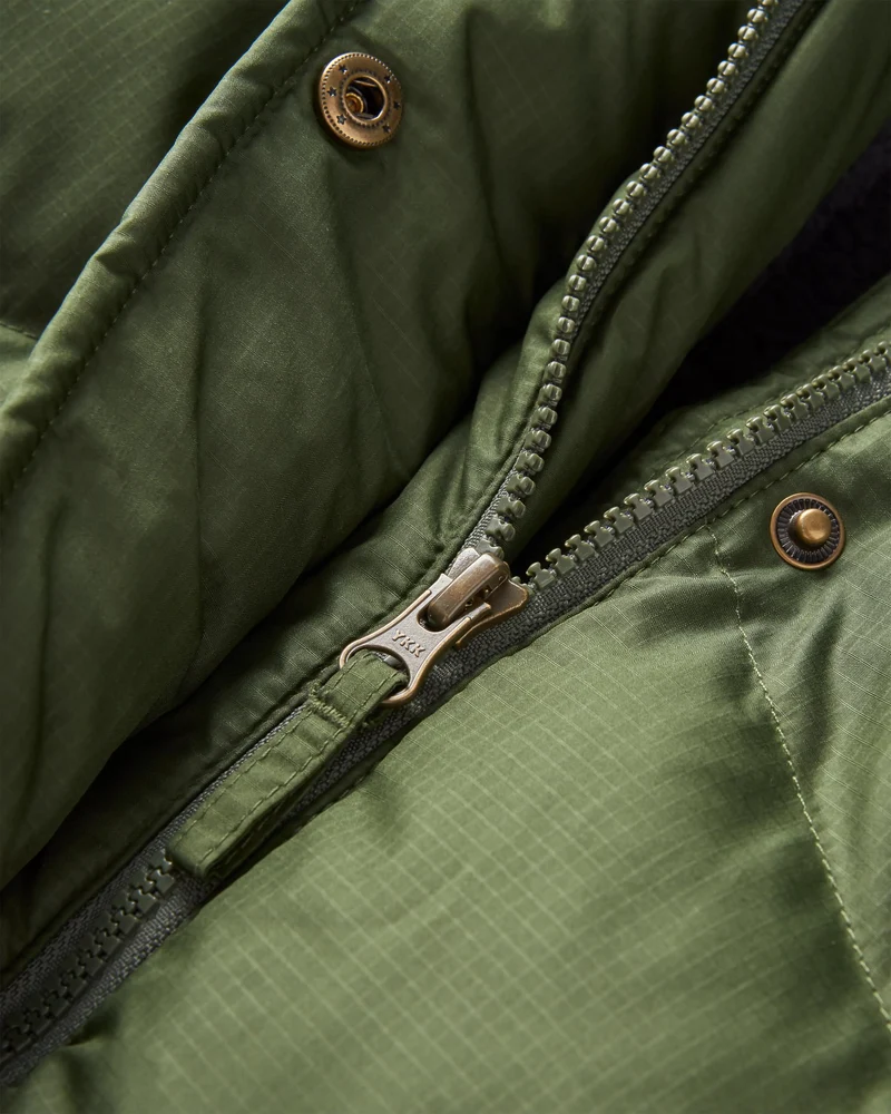 Tasman Long Insulated Jacket - Tannengrün