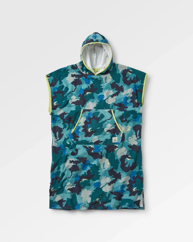 Tulum Surf-Poncho - Alpine Camo Khaki