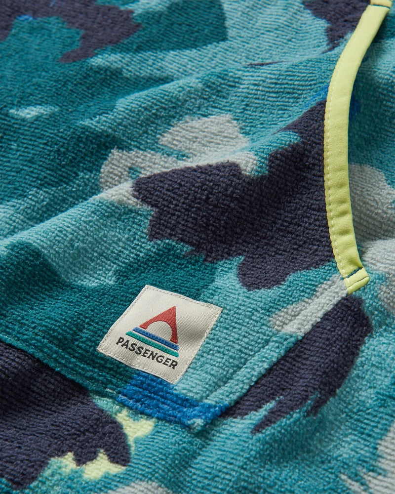 Tulum Surf-Poncho - Alpine Camo Khaki