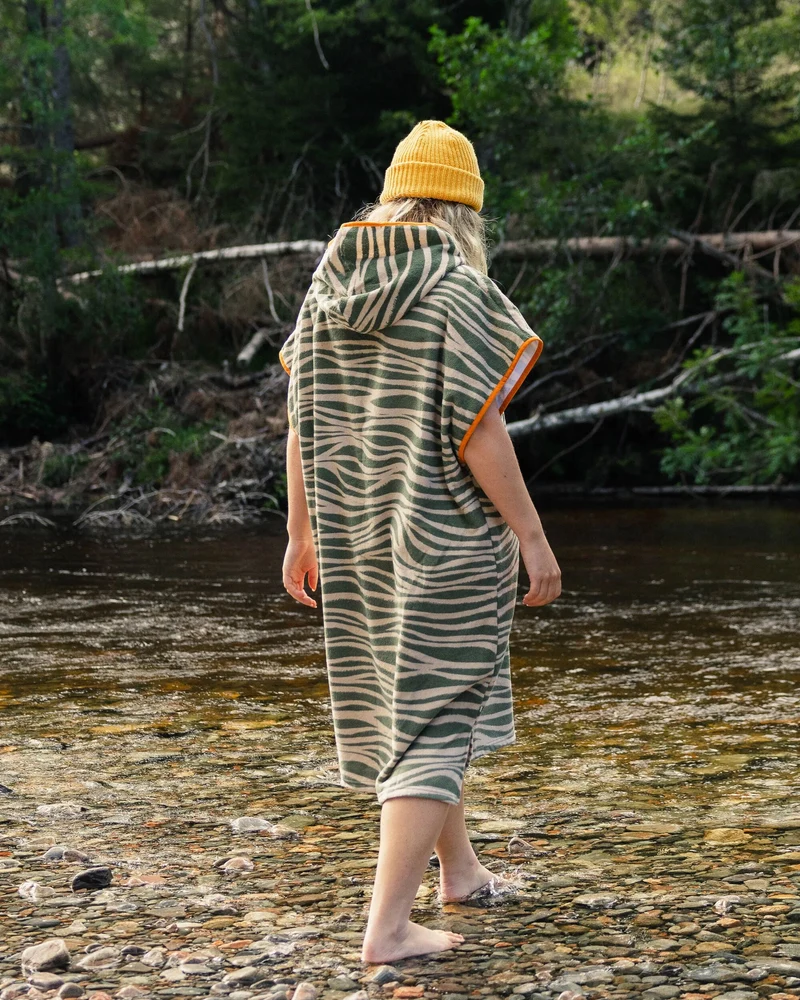 Tulum Surf-Poncho - Strata Khaki