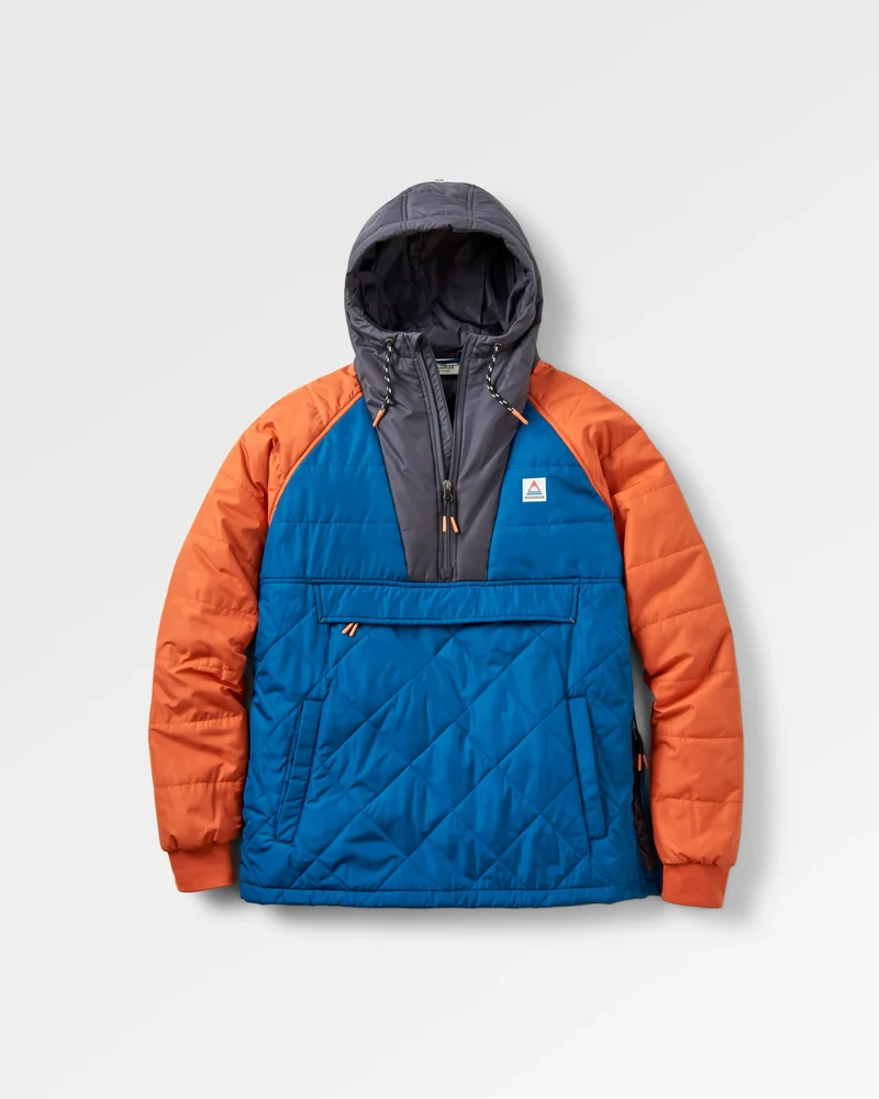 Oceanic Isolierte Anorak - Tidal Blue/Burnt Orange